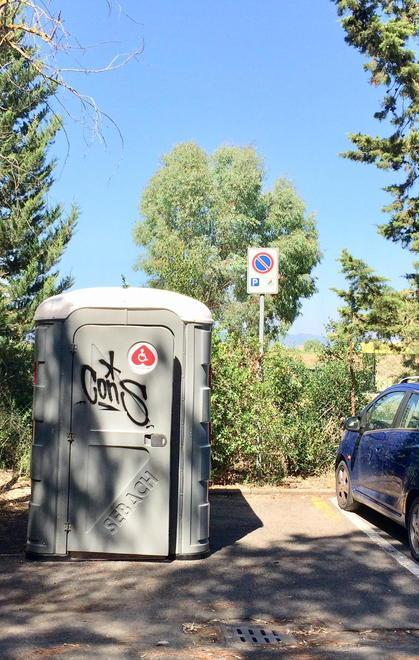 Bagno nello stallo dei disabili