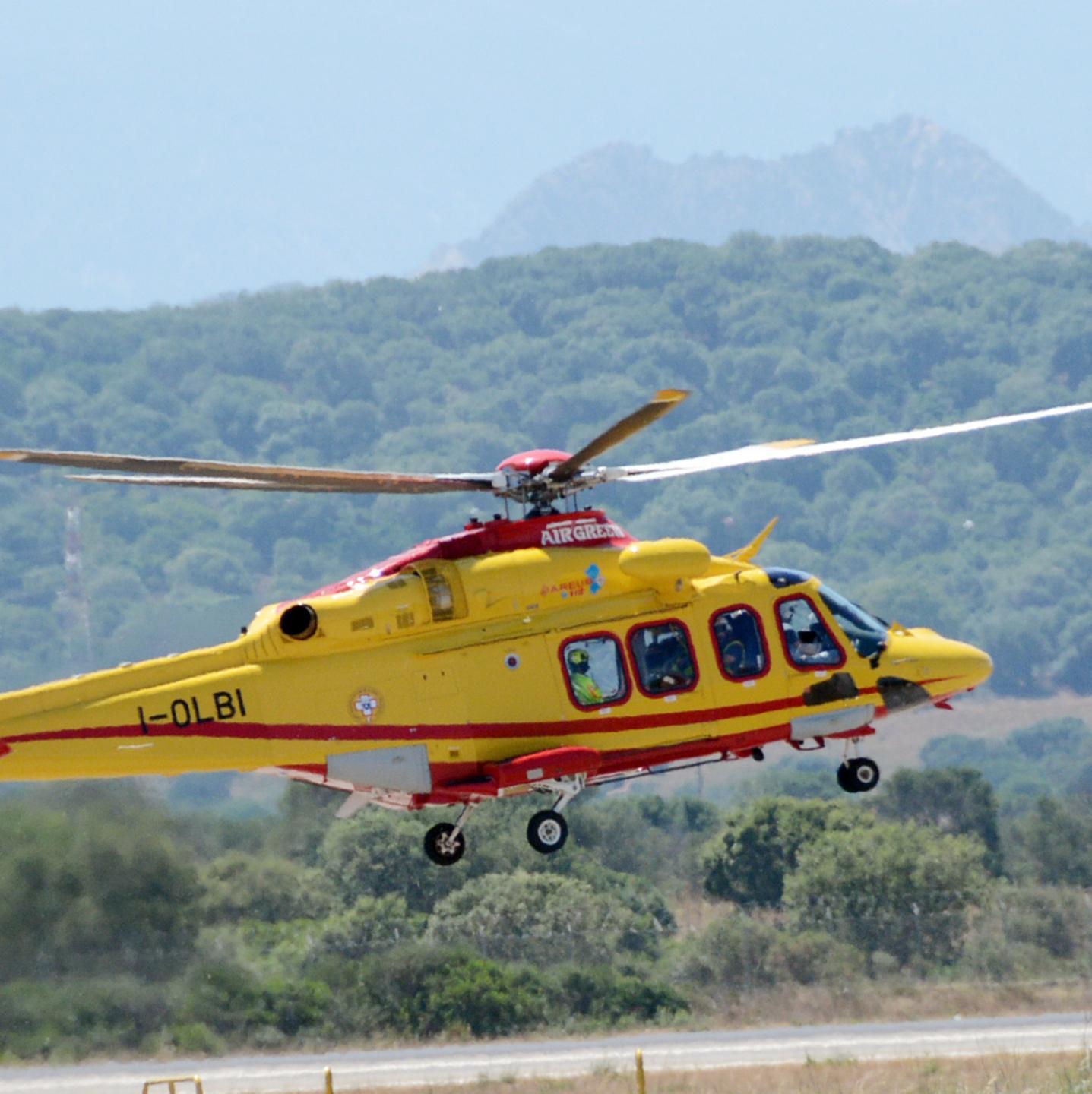 Sull'elisoccorso con l'ossigenazione extracorporea, primo caso in Sardegna
