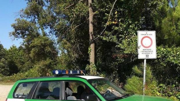 Cento automobilisti stangati per la sosta nei vialetti antincendio