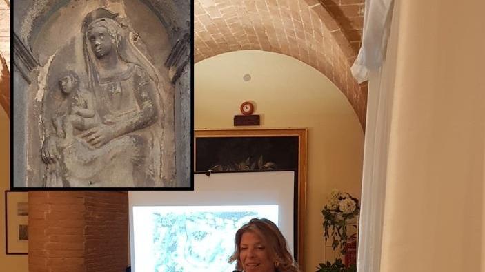 Il tabernacolo del Trecento restaurato grazie al Rotary