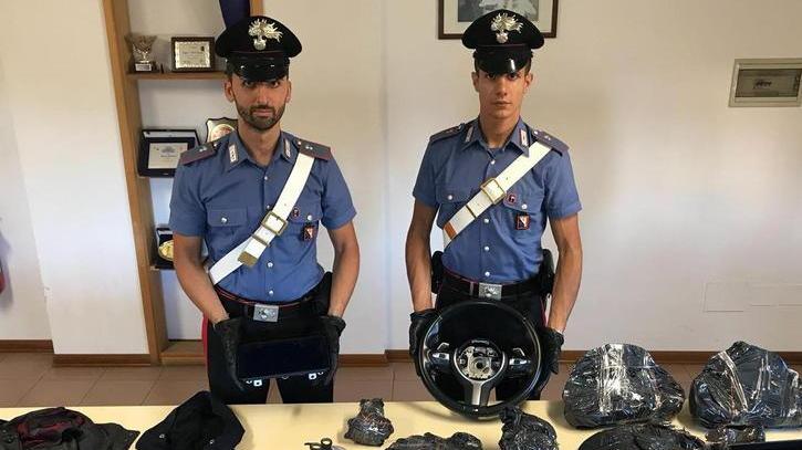 Moldavo arrestato dopo un inseguimento 70mila euro di refurtiva