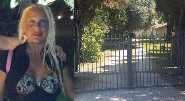 Francesca Barsotti e l'abitazione dei genitori in cui è avvenuta la tragedia