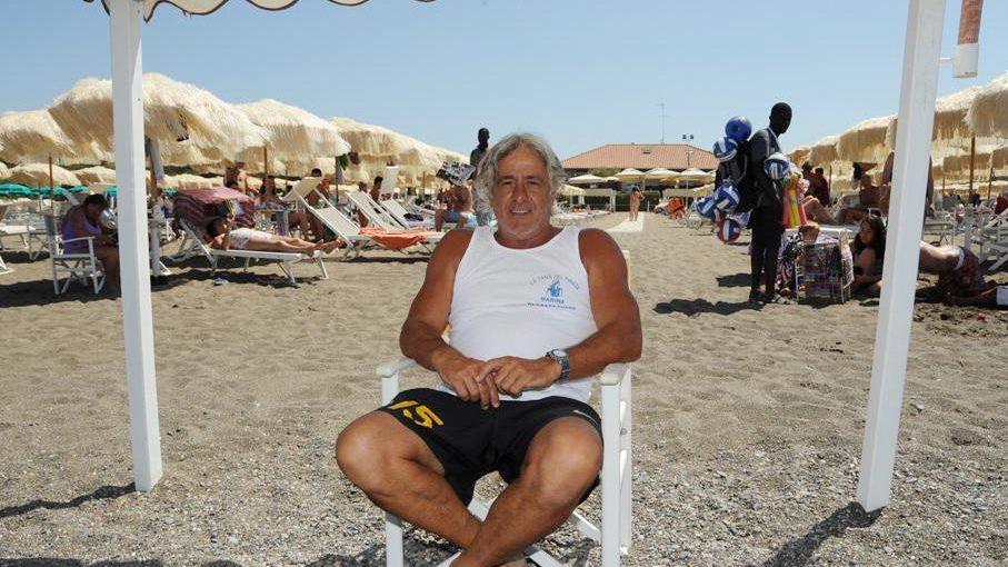 Bruno Bani, storico bagnino della Tana del Pirata