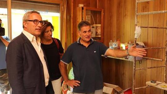 Parte da via Marruota la rinascita della città