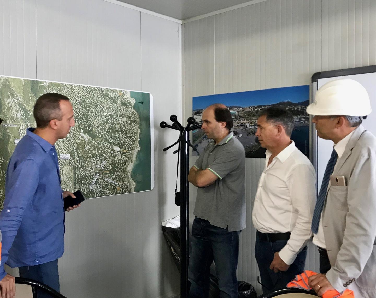 Alluvioni, Nizzi a Genova: «Un tunnel come questo è la soluzione» 