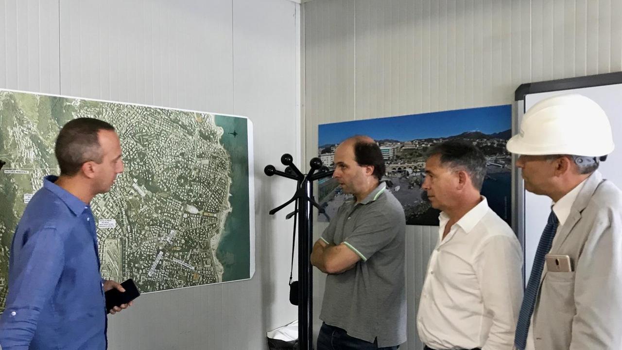 Alluvioni, Nizzi a Genova: «Un tunnel come questo è la soluzione»