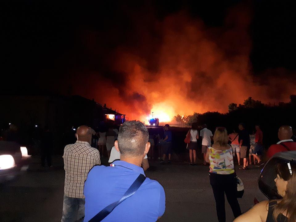 L'incendio a San Priamo