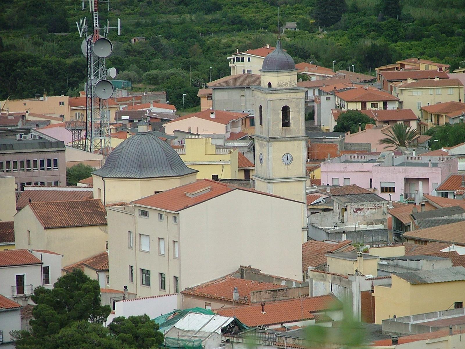Una veduta di Siniscola