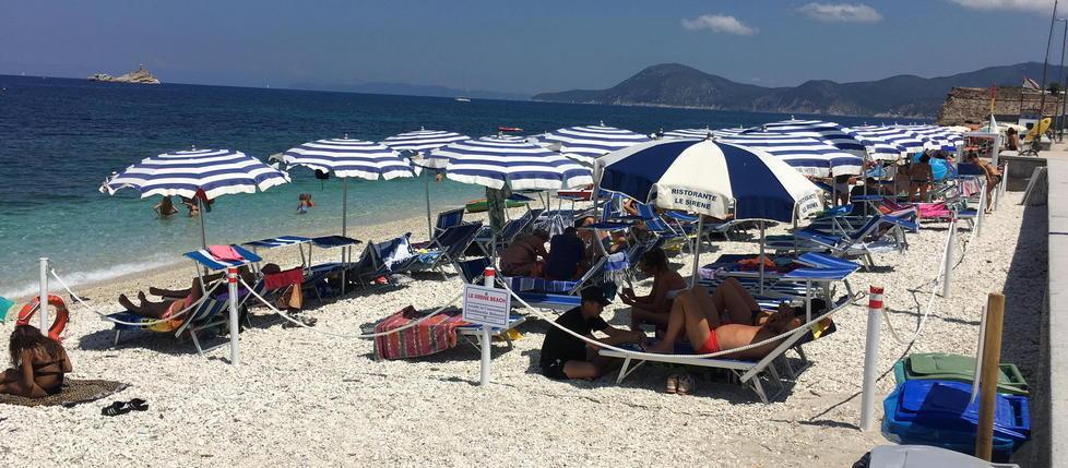 Il nuovo bagno alle Ghiaie su tre file 
