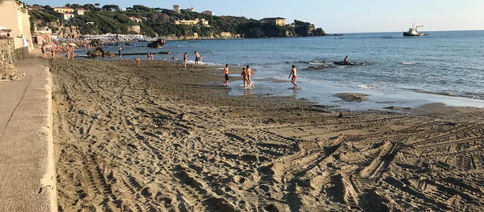 Ripascimento È tornata la sabbia lungo la baia