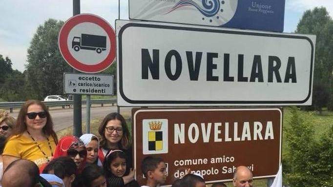 Novellara amica del Saharawi Un cartello lo dice alla città