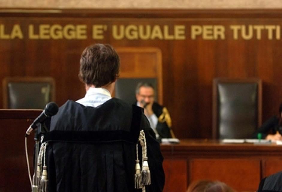 Un'aula di Tribunale