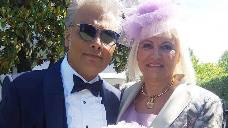 Alessandro Billardello e Margherita Casazza il giorno del matrimonio il 23 maggio scorso