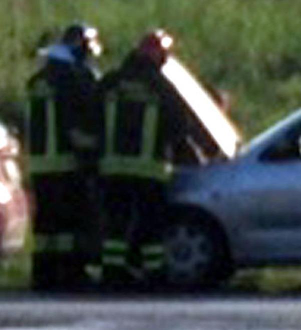 Paura lungo la statale Principio d’incendio su un’auto a metano