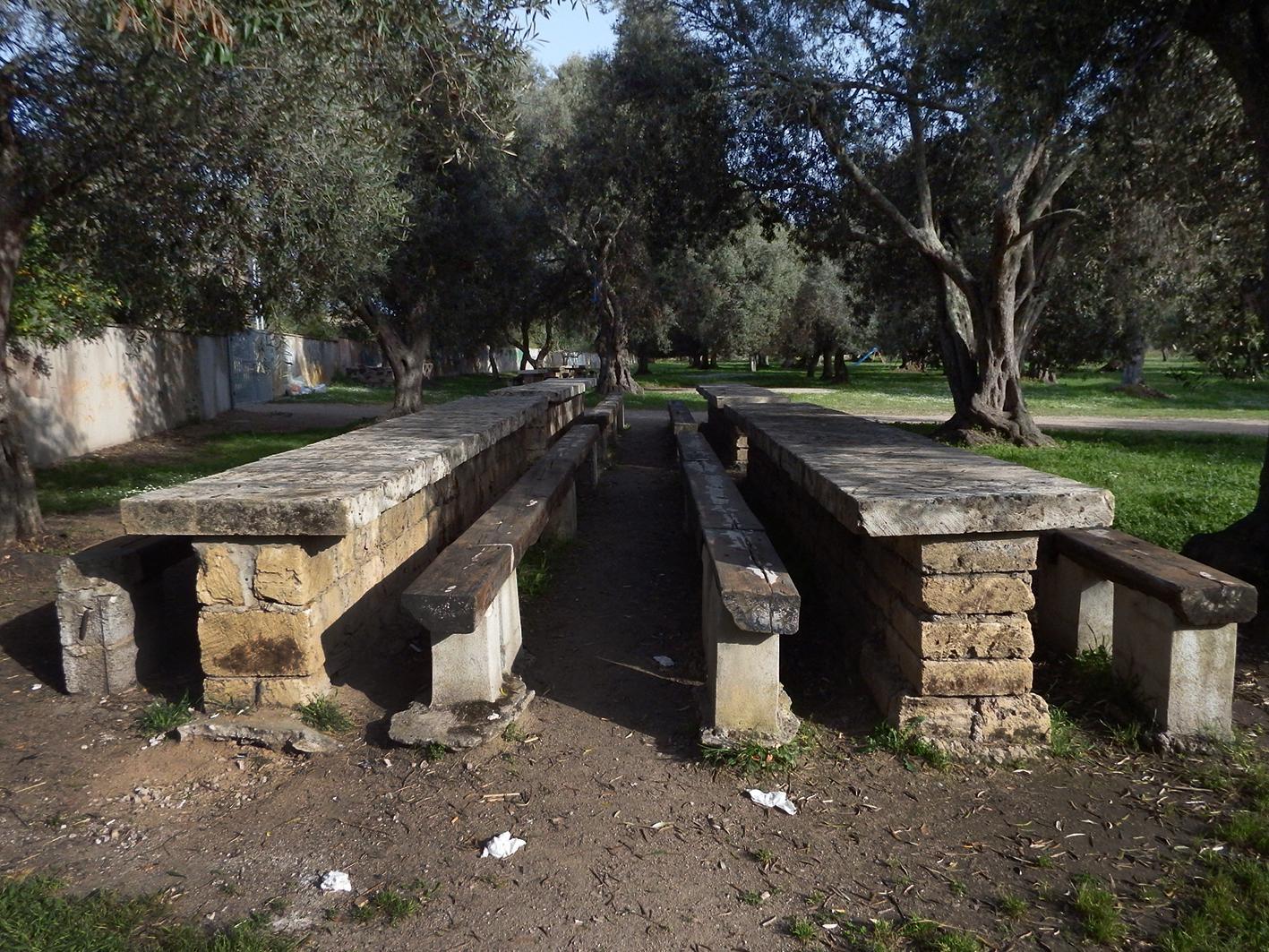 Uno scorcio del parco di Santa Petronilla a Donigala