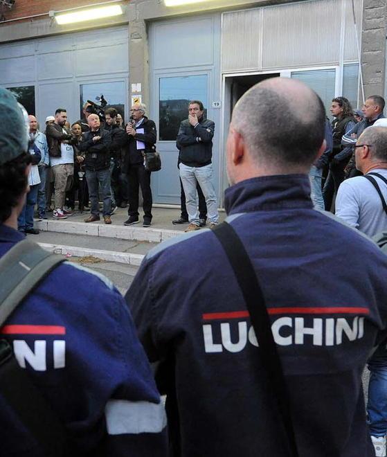 Assemblea alla portineria I sindacati sono mobilitati