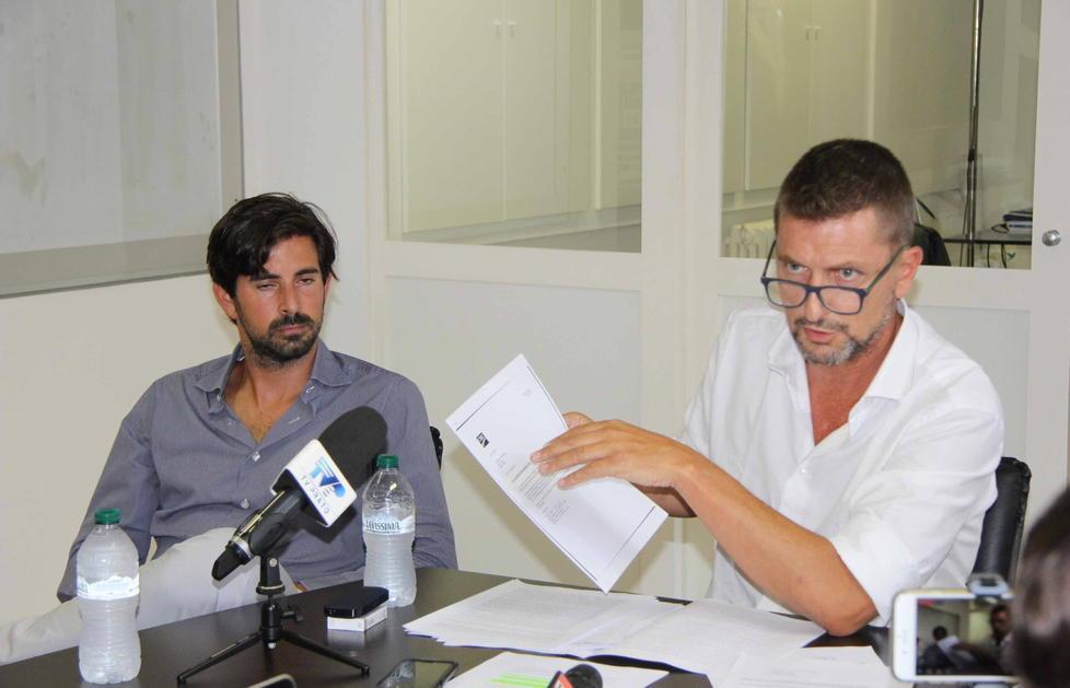 Giuseppe De Luca e Paolo Toccafondi in conferenza stampa