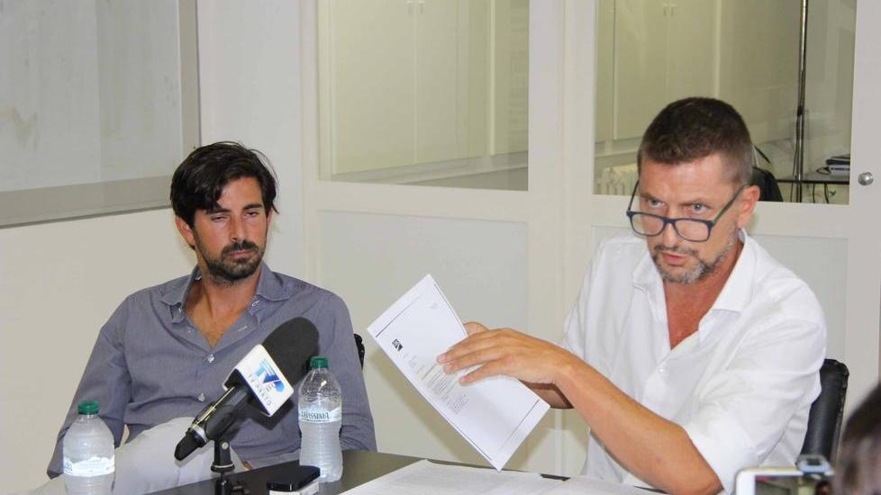 Giuseppe De Luca e Paolo Toccafondi in conferenza stampa