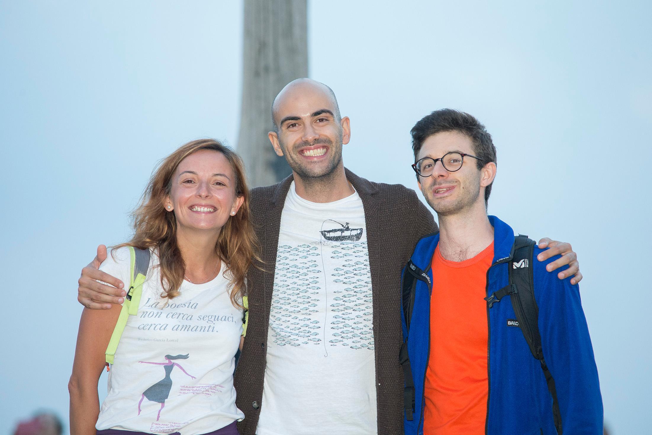 Giorgia Mezzacqui, Umberto Costantini e Giovanni Galli