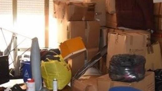 L’alloggio in centro era un magazzino di merce risultata rubata