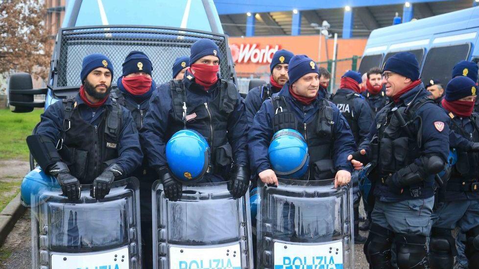 Trecento agenti in campo per Atalanta-Sarajevo