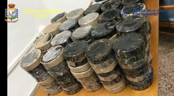 La droga sequestrata