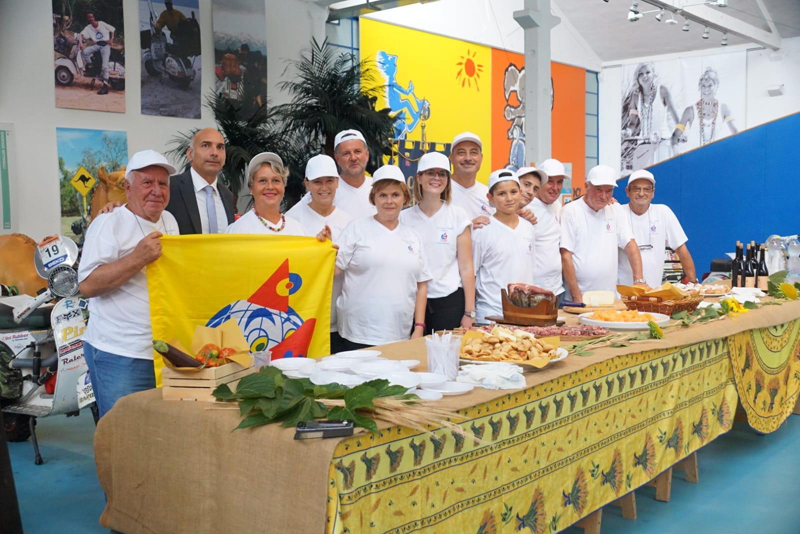 La presentazione della Festa del bigné al Museo Piaggio
