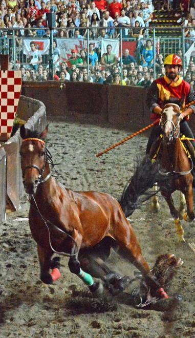 Senza sella il cavallo del Drago