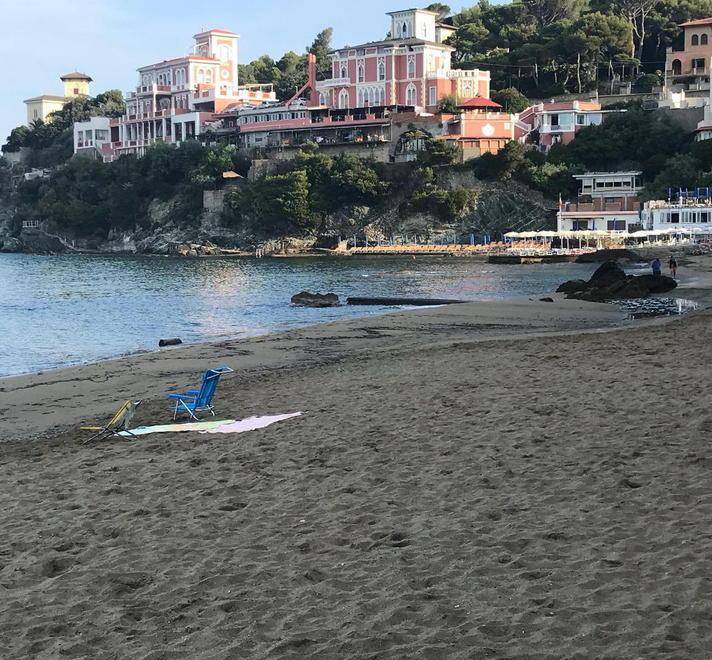 La baia del Quercetano come appare ora