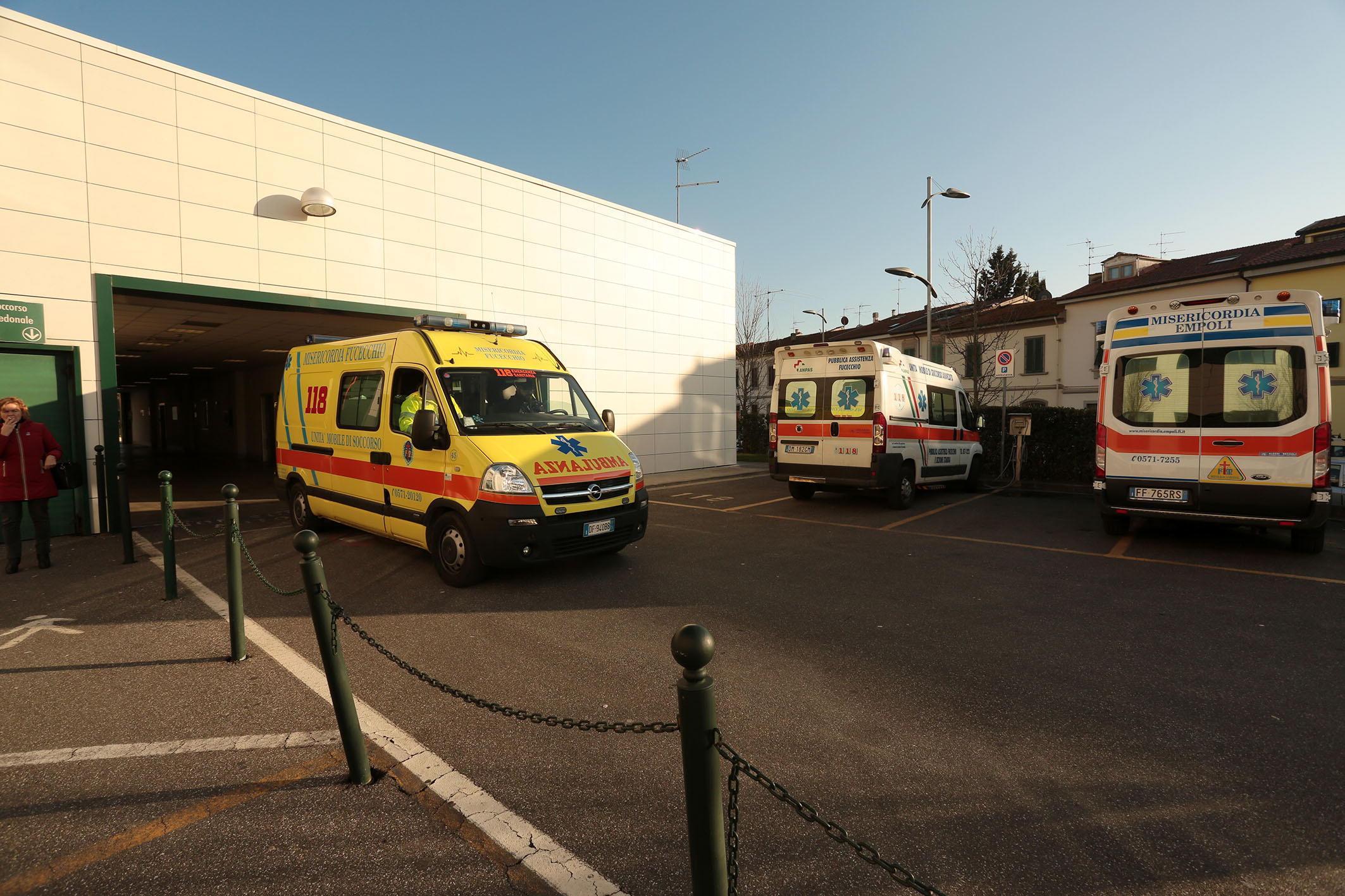 Il pronto soccorso di Empoli (foto d'archivio)