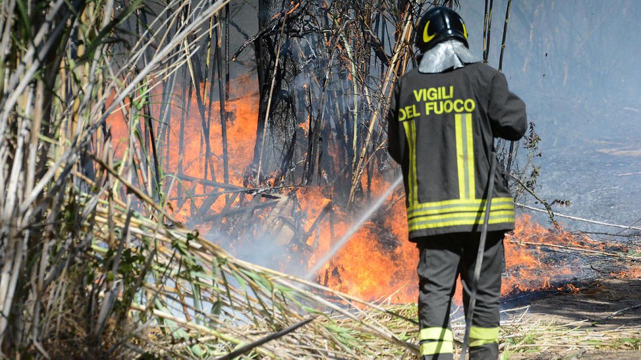 Quattro incendi da Santa Teresa a Terralba: mobilitati elicotteri e squadre a terra