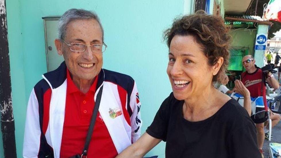 L’ottantenne Bellandi è passato alla marcia dopo aver diretto per anni squadre ciclistiche