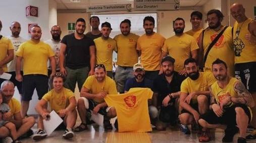 I calcianti di S. Stefano donano il sangue