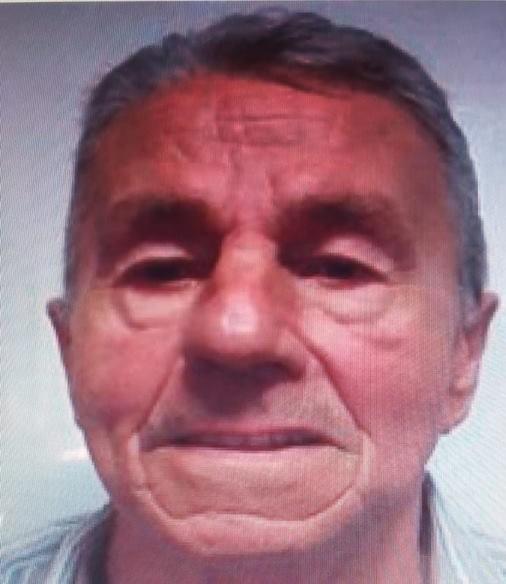 Scomparso da giovedì si cerca il 78enne Aldo Folignani