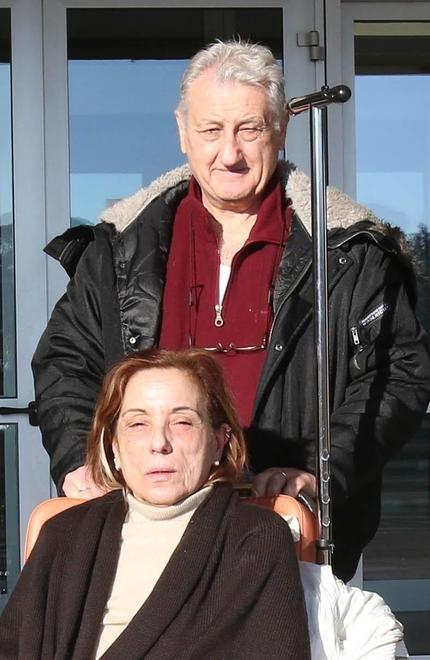 Addio Luigi Gorello il marito di Sandra costretta a vivere sulla sedia a rotelle