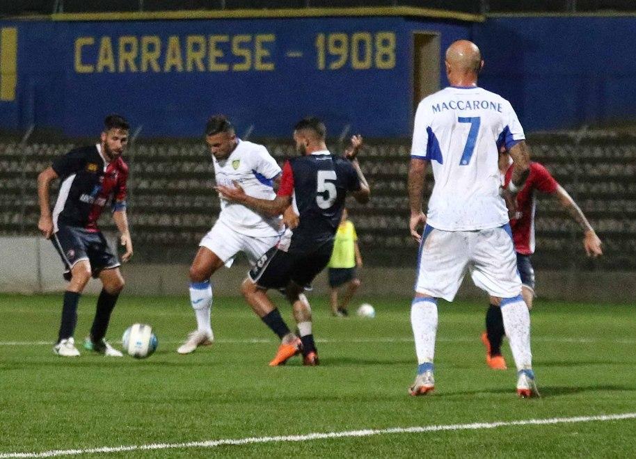 La Carrarese è già eliminata L’Imolese spezza il sogno 