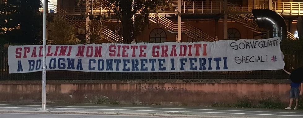 Tre partite con i tifosi bolognesi troppo vicini