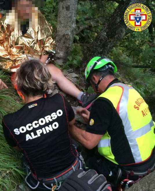 Bloccate sulla ferrata In salvo due amiche