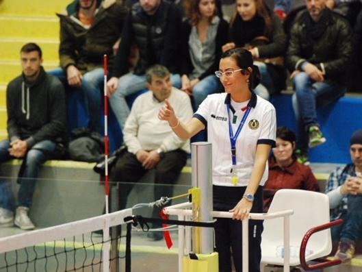 Un’arbitra sarda nella A di pallavolo 