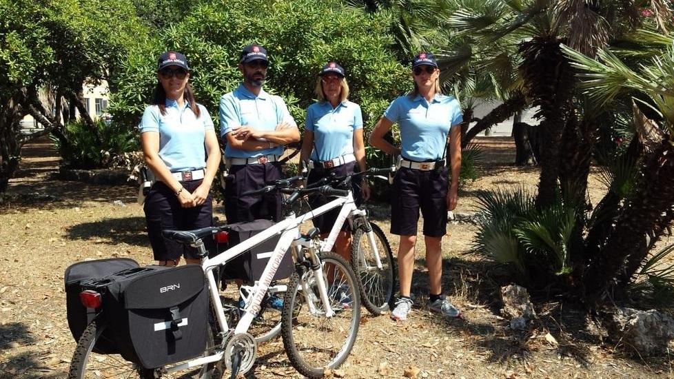 I vigili ora viaggiano anche in bici