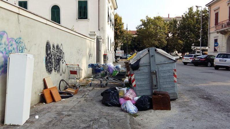 Sos e inciviltà in via Trieste