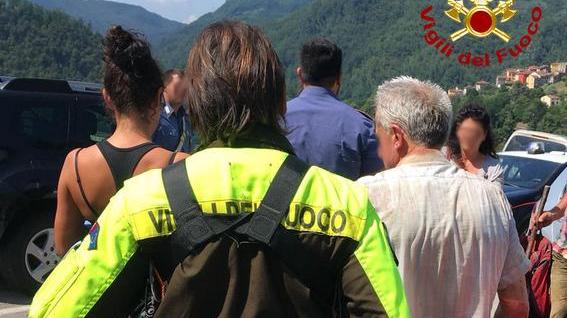 Anziano disperso nel bosco per la nebbia