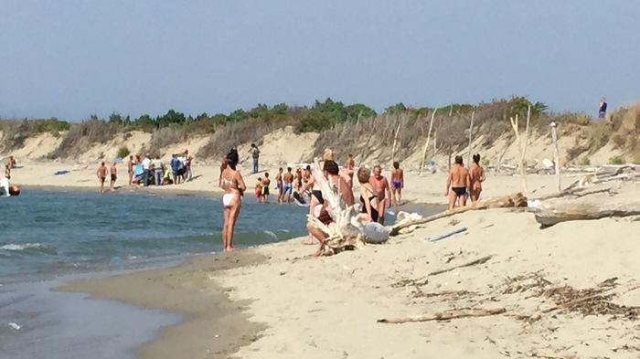 La spiaggia del Gombo (foto d'archivio)