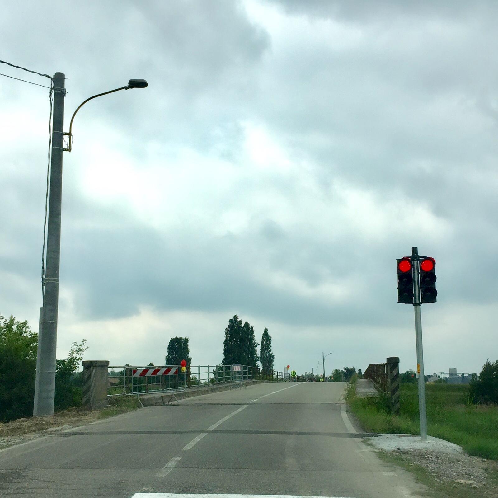Il ponte tra Sant'Agostino e San Carlo, oggetto dei lavori