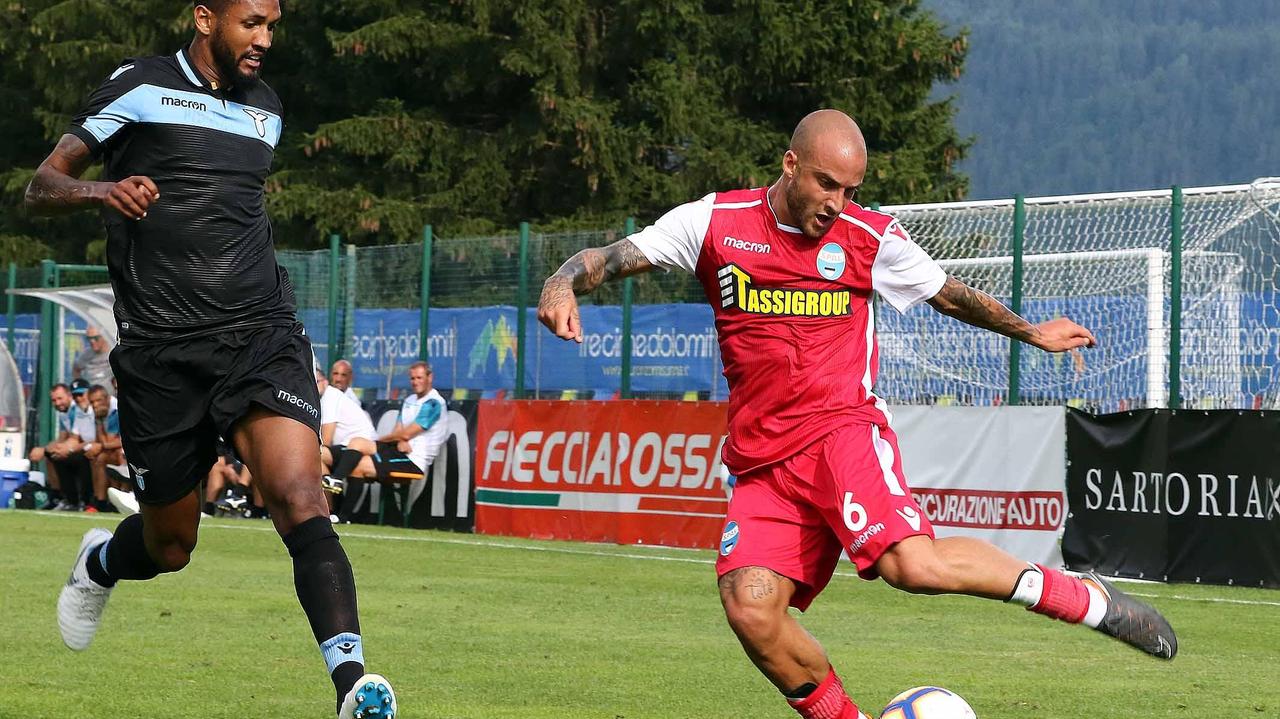 Un momento di Spal-Lazio ad Auronzo