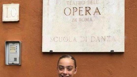 Giada, 11 anni, ammessa alla Scuola dell’Opera