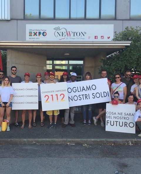 Da tre mesi senza stipendio Quaranta lavoratori in sciopero 