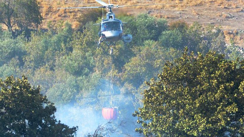 Usellus, primo rogo di stagione: il fuoco percorre 100 ettari