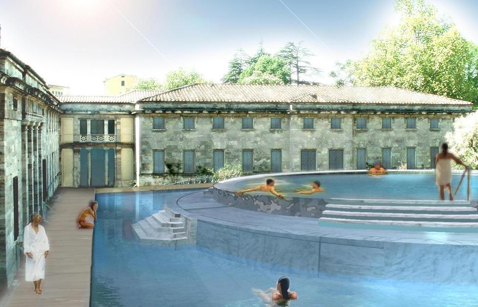 Cittadella termale in pineta “contesa” da tre gruppi 