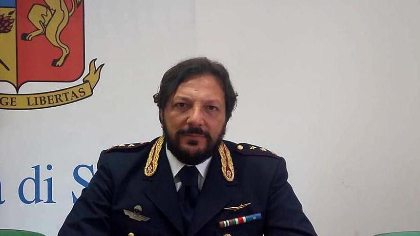 Il capo della squadra mobile Corcione